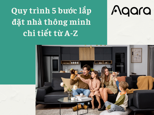 Quy trình 5 bước lắp đặt nhà thông minh chi tiết từ A-Z