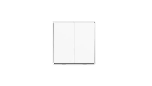 Công tắc âm tường thông minh Aqara D1 Zigbee (2 phím, có Neutral, màu trắng)