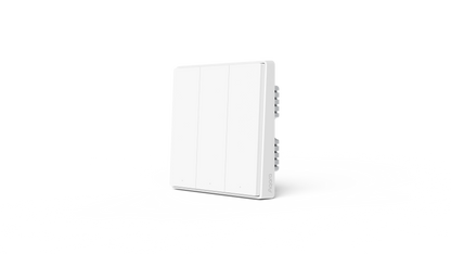 Công tắc âm tường thông minh Aqara D1 Zigbee (3 phím, có Neutral, màu trắng)