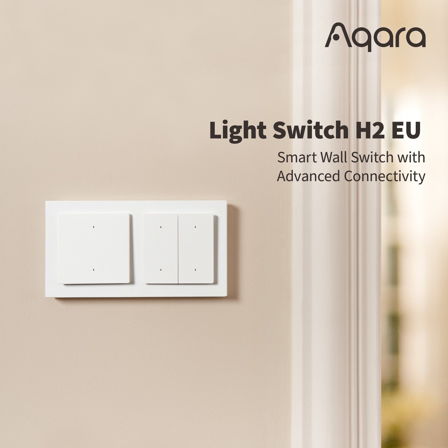 Công tắc âm tường thông minh Aqara H2 EU